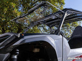 SuperATV 18+ Yamaha Wolverine X4 850 Scratch Resistant Flip Windshield