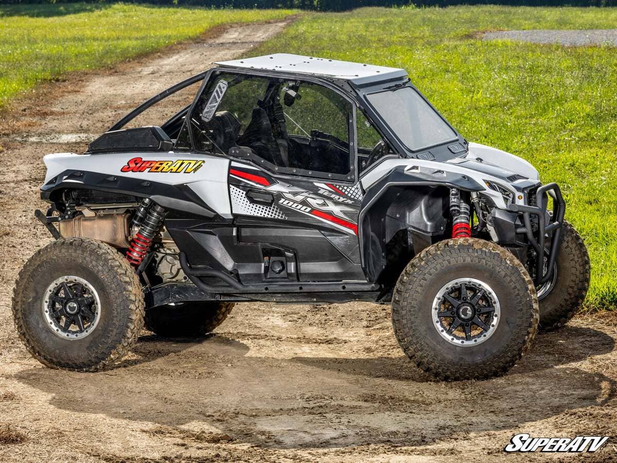 SuperATV '20+ Kawasaki Teryx KRX 1000 Hard Cab Enclosure Upper Doors