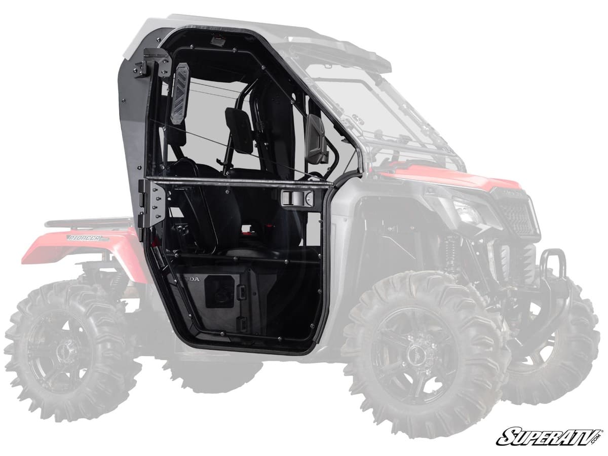 SuperATV '21+ Honda Pioneer 520 Convertible Cab Enclosure Doors