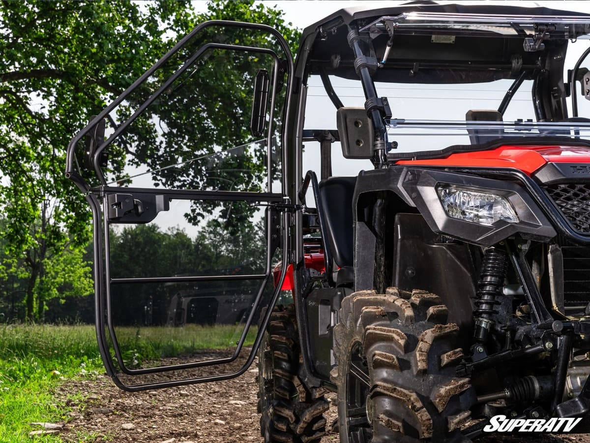 SuperATV '21+ Honda Pioneer 520 Convertible Cab Enclosure Doors