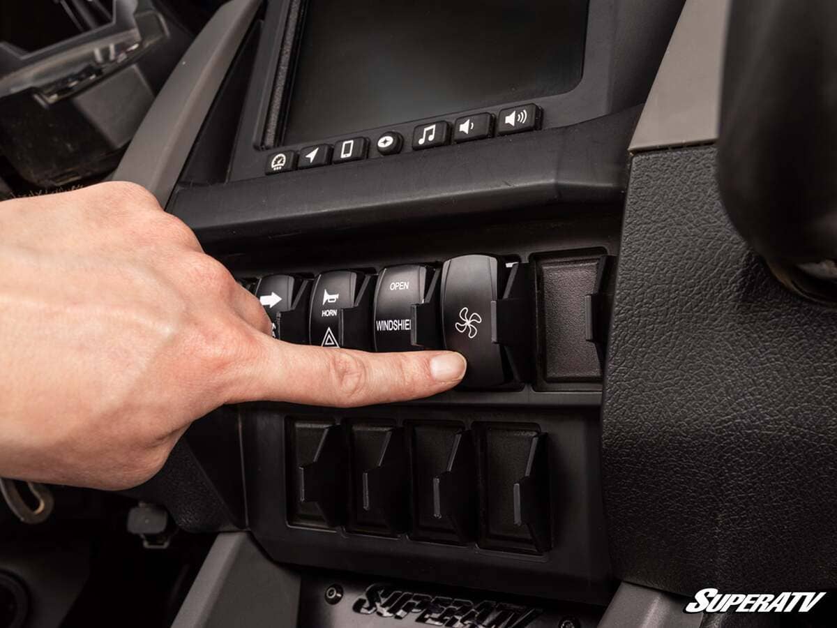 SuperATV '22+'24 Polaris RZR Pro R In-Dash Cab Heater