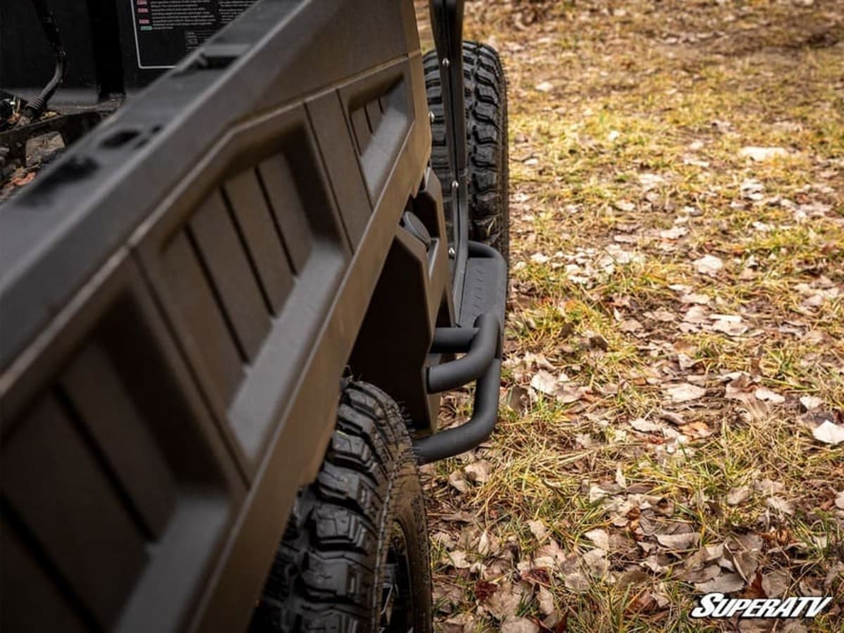 SuperATV '22+ Can-Am Defender HD7 Heavy-Duty Nerf Bars