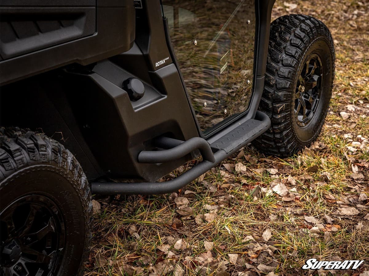 SuperATV '22+ Can-Am Defender HD9 Heavy-Duty Nerf Bars