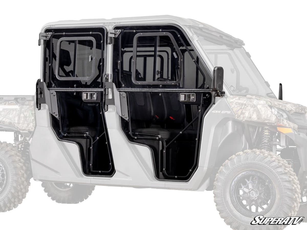 SuperATV '22+ CF Moto UForce 1000 XL Convertible Cab Enclosure Doors