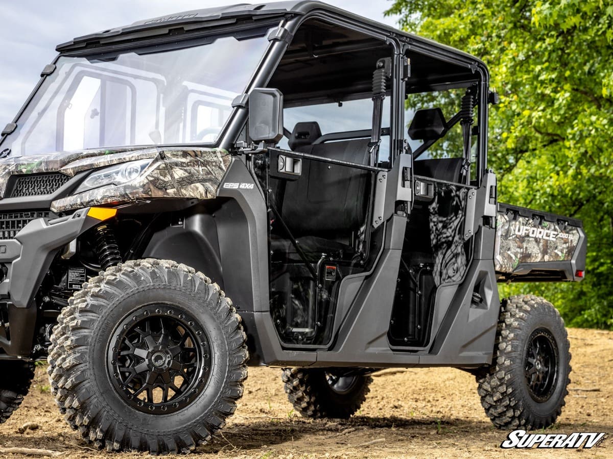 SuperATV '22+ CF Moto UForce 1000 XL Convertible Cab Enclosure Doors