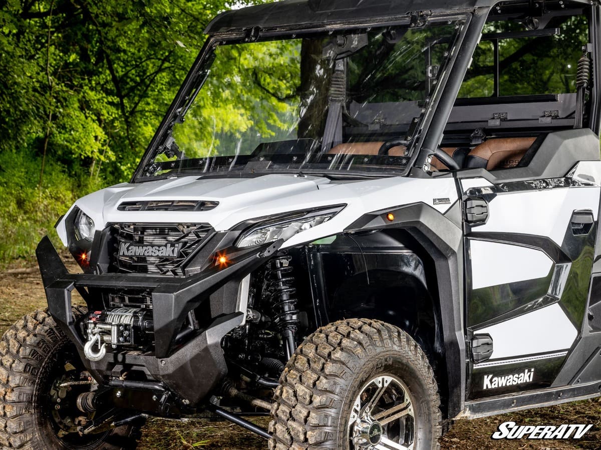 SuperATV '24+ Kawasaki Ridge HVAC Deluxe Self Canceling Turn Signal Kit