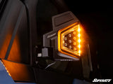 SuperATV '24+ Polaris Xpedition ADV Dual Section LED Side View Mirrors