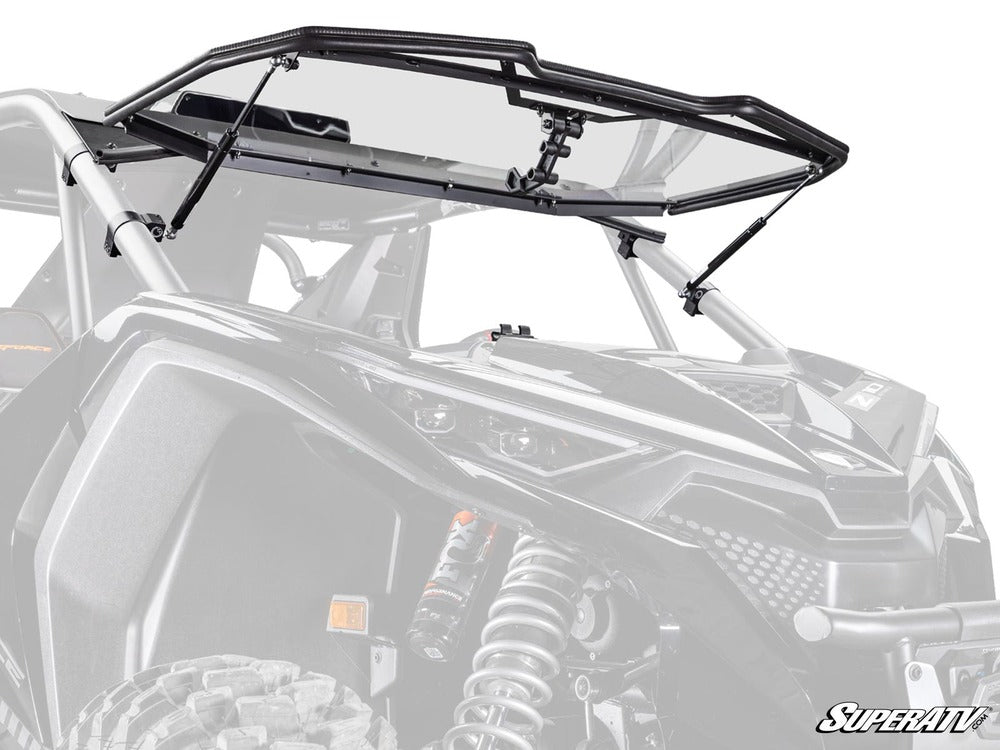 SuperATV '26+ CFMoto ZForce Z10 Flip Windshield