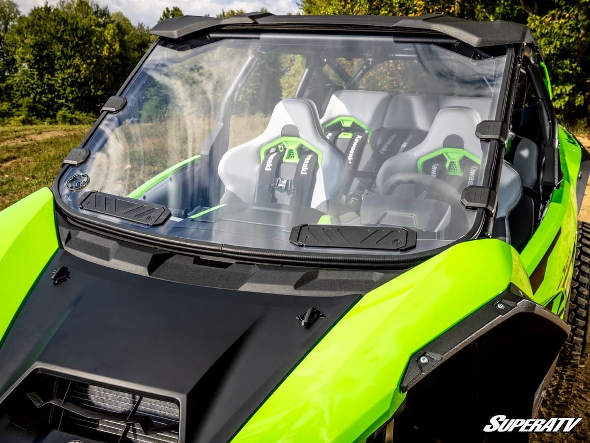 SuperATV '26+ Kawasaki Teryx H2 Vented Windshield