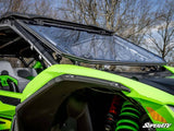 SuperATV '26+ Kawasaki Teryx4 H2 Scratch-Resistant Flip Windshield