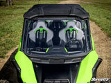 SuperATV '26+ Kawasaki Teryx4 H2 Scratch-Resistant Flip Windshield