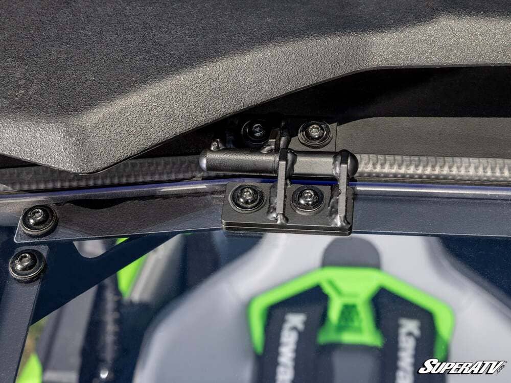 SuperATV '26+ Kawasaki Teryx4 H2 Scratch-Resistant Flip Windshield