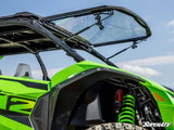 SuperATV '26+ Kawasaki Teryx4 H2 Scratch-Resistant Flip Windshield