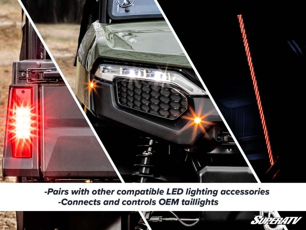 SuperATV '26+ Polaris Ranger 500 Deluxe Self Canceling Turn Signal Kit