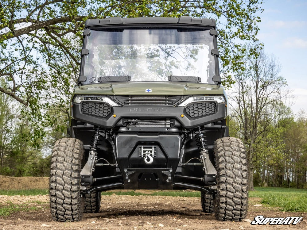 SuperATV '26+ Polaris Ranger 500 High-Clearance 1-5/8" Forward Offset Lower A-Arms