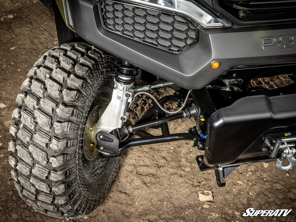 SuperATV '26+ Polaris Ranger 500 High-Clearance 1-5/8" Forward Offset Lower A-Arms