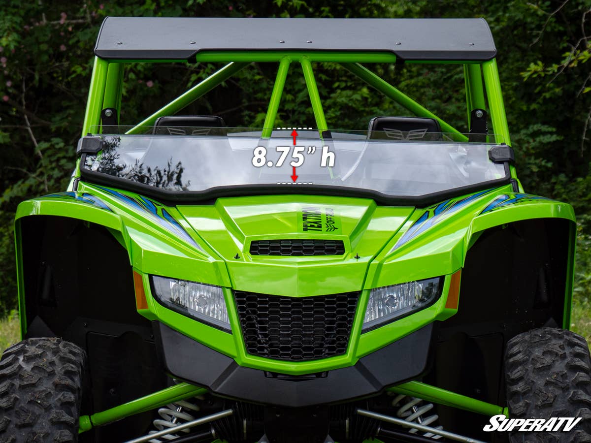 SuperATV Arctic Cat Wildcat XX Half Windshield