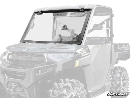 SuperATV Bobcat UV34 MaxDrive Power Flip Glass Windshield