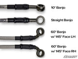 SuperATV Braided Brake Lines w/ Fittings
