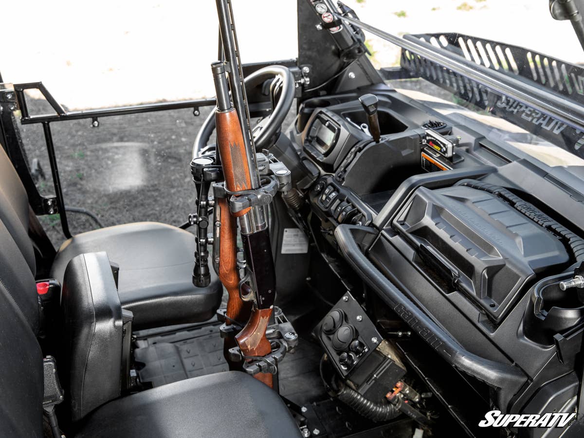 SuperATV Can-Am Defender Floor-Mounted Gun Holder