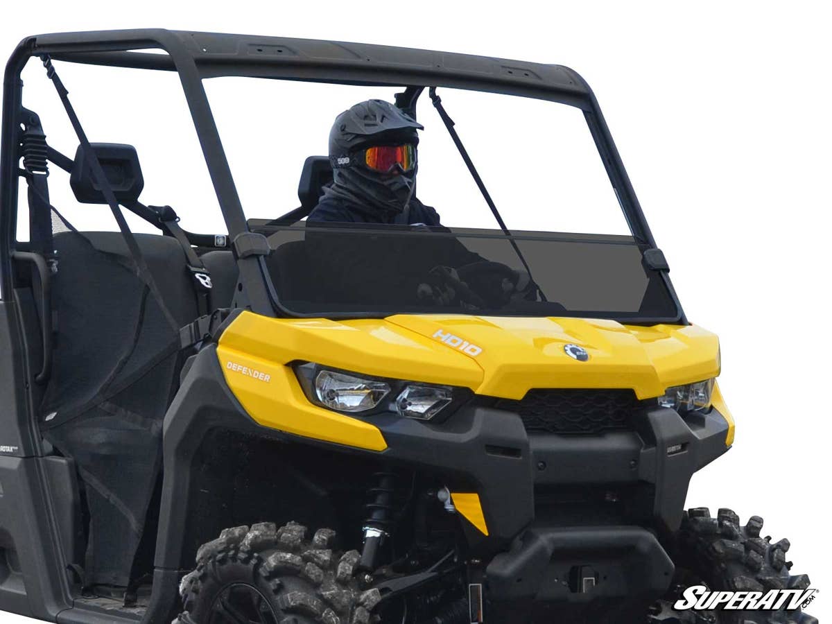 SuperATV Can-Am Defender Half Windshield