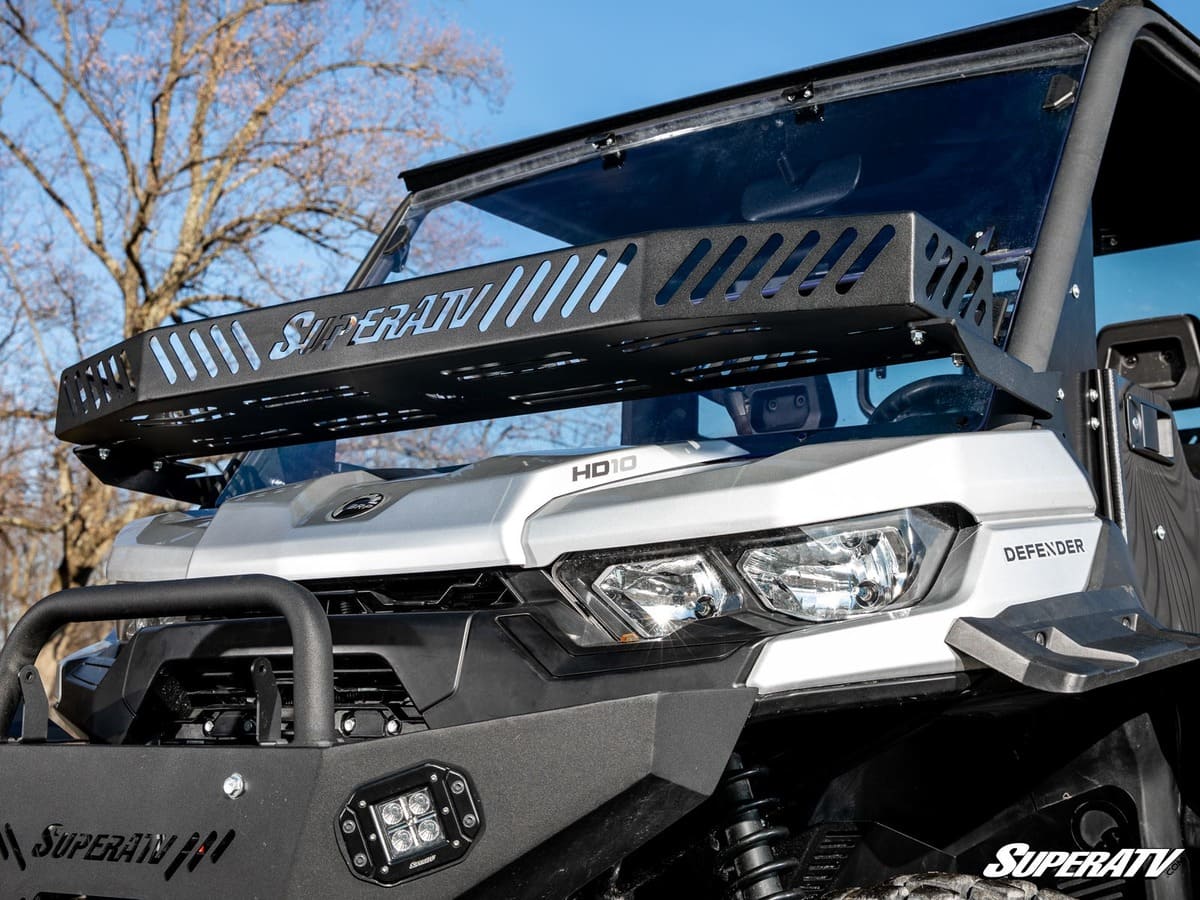 SuperATV Can-Am Defender HD8 Hood Rack Bravo