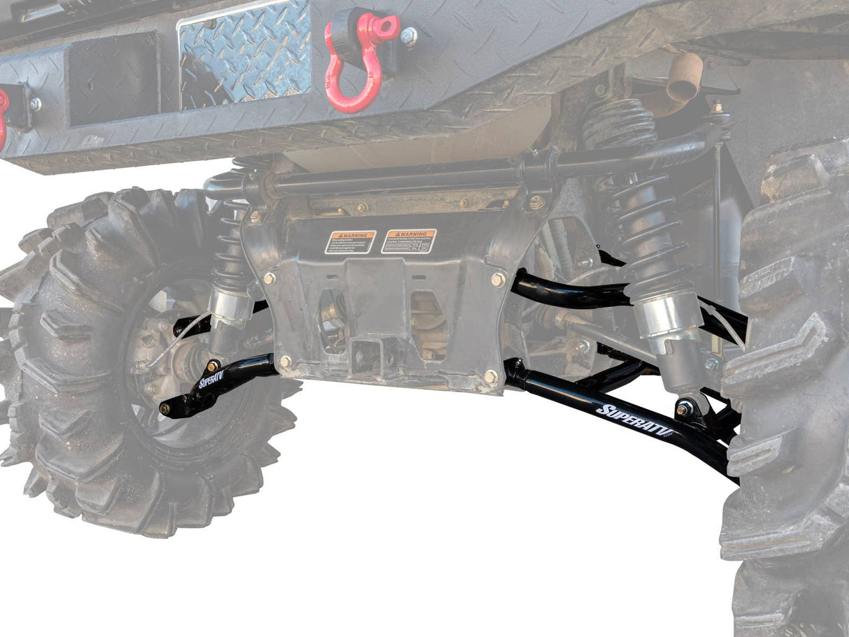 SuperATV Can-Am Defender High Clearance 2" Rear Offset A-Arms