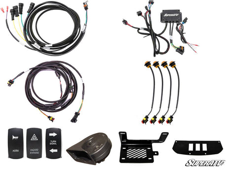 SuperATV Can-Am Maverick Deluxe Plug & Play Turn Signal Kit