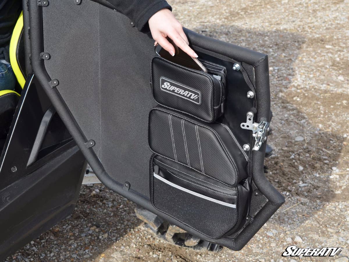 SuperATV Can-Am Maverick Door Bags - Set of 2