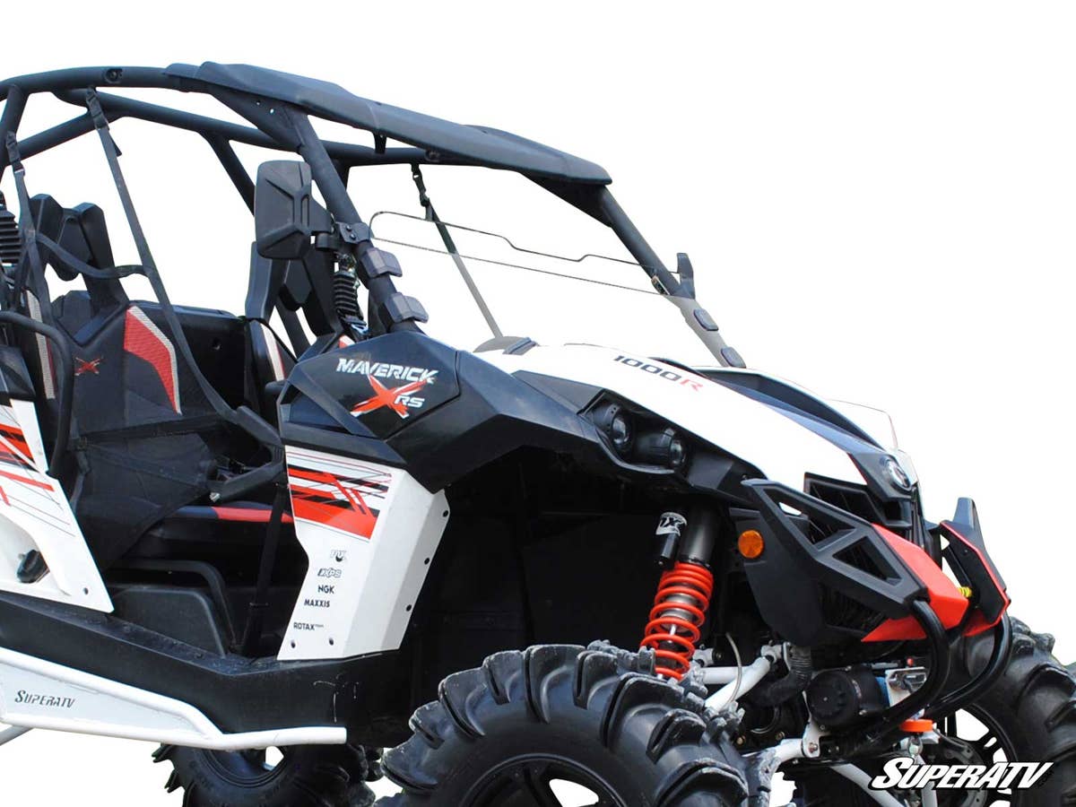 SuperATV Can-Am Maverick Half Windshield