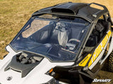 SuperATV Can-Am Maverick R Scratch-Resistant Flip Windshield