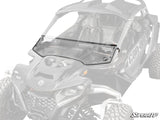 SuperATV Can-Am Maverick R Scratch-Resistant Half Windshield