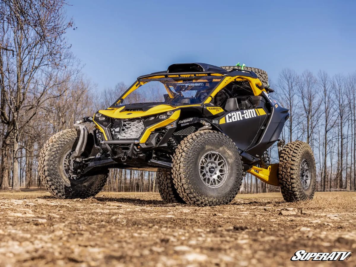 SuperATV Can-Am Maverick R Skull Style Insert Grille