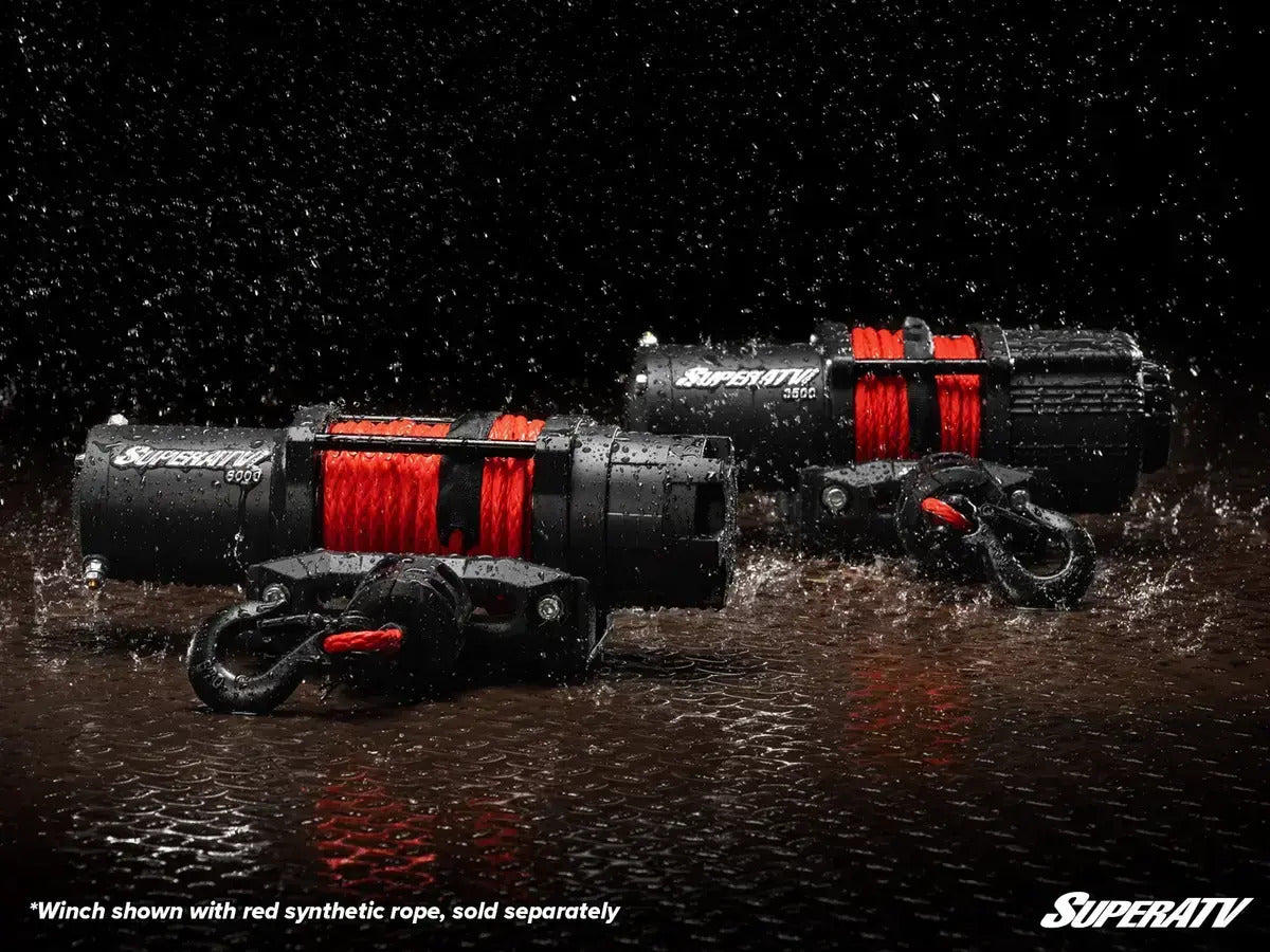 SuperATV Can-Am Maverick R Winch Mounting Plate