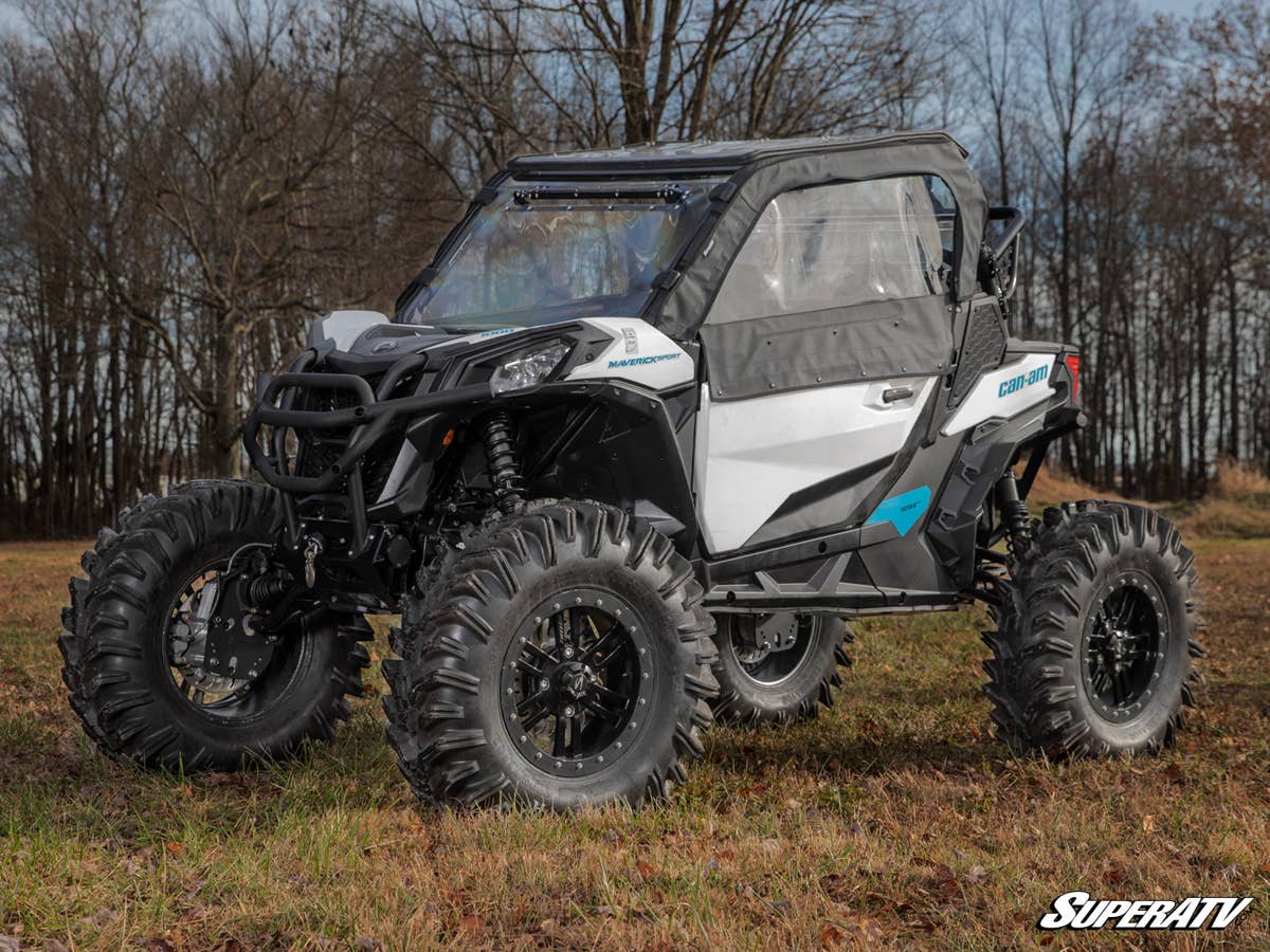 SuperATV Can-Am Maverick Sport Primal Soft Cab Enclosure Upper Doors