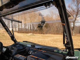 SuperATV Can-Am Maverick Trail Scratch Resistant Flip Windshield