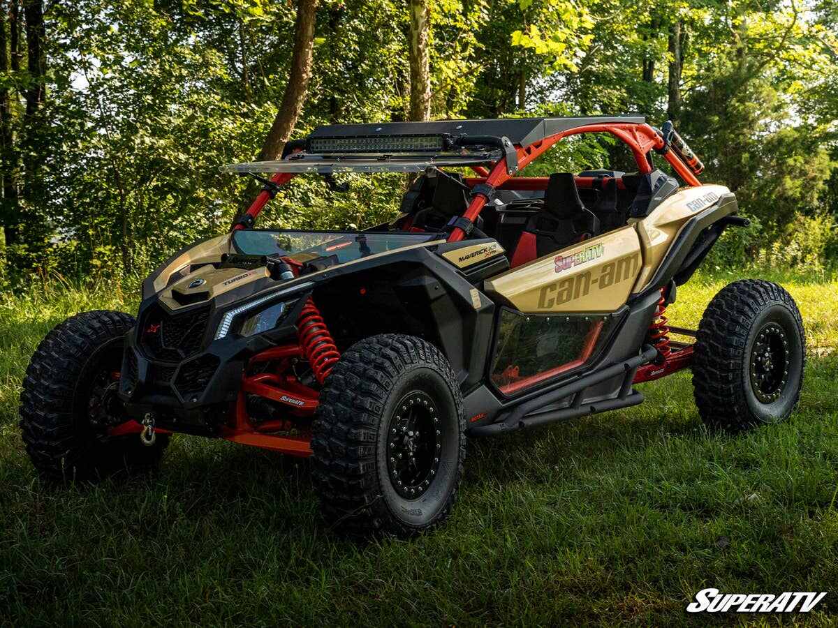 SuperATV Can-Am Maverick X3 Clear Lower Doors