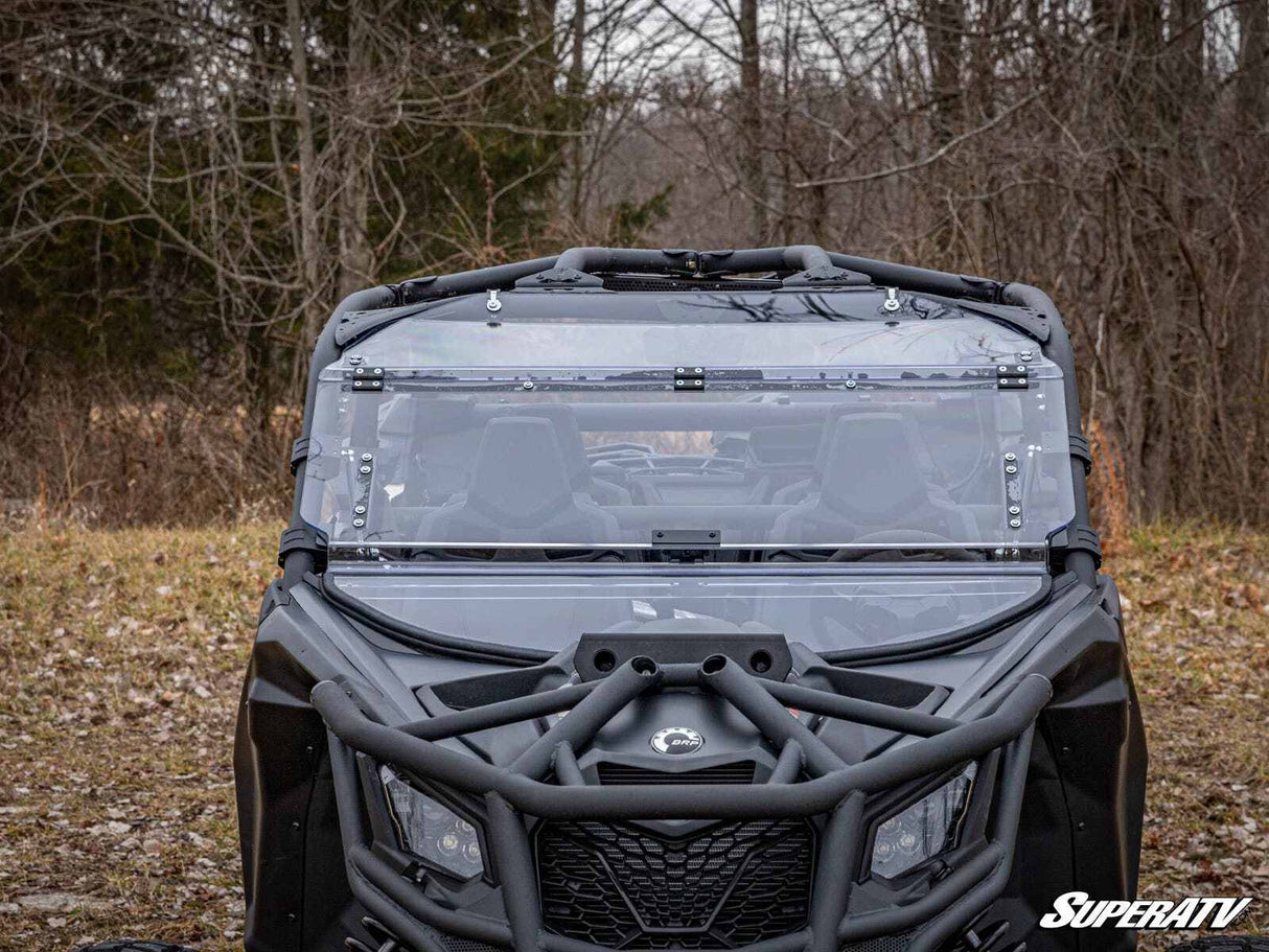 SuperATV Can-Am Maverick X3 Flip Windshield