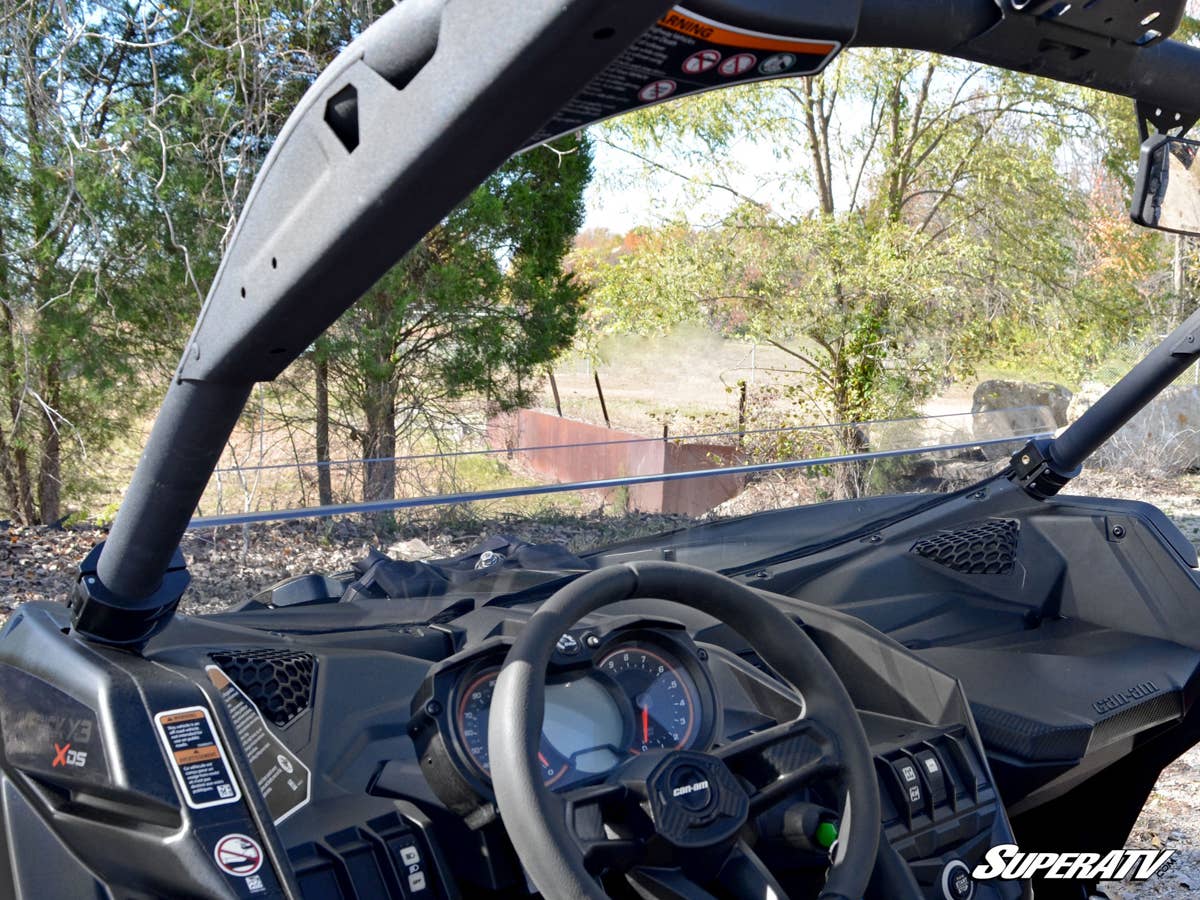 SuperATV Can-Am Maverick X3 Half Windshield