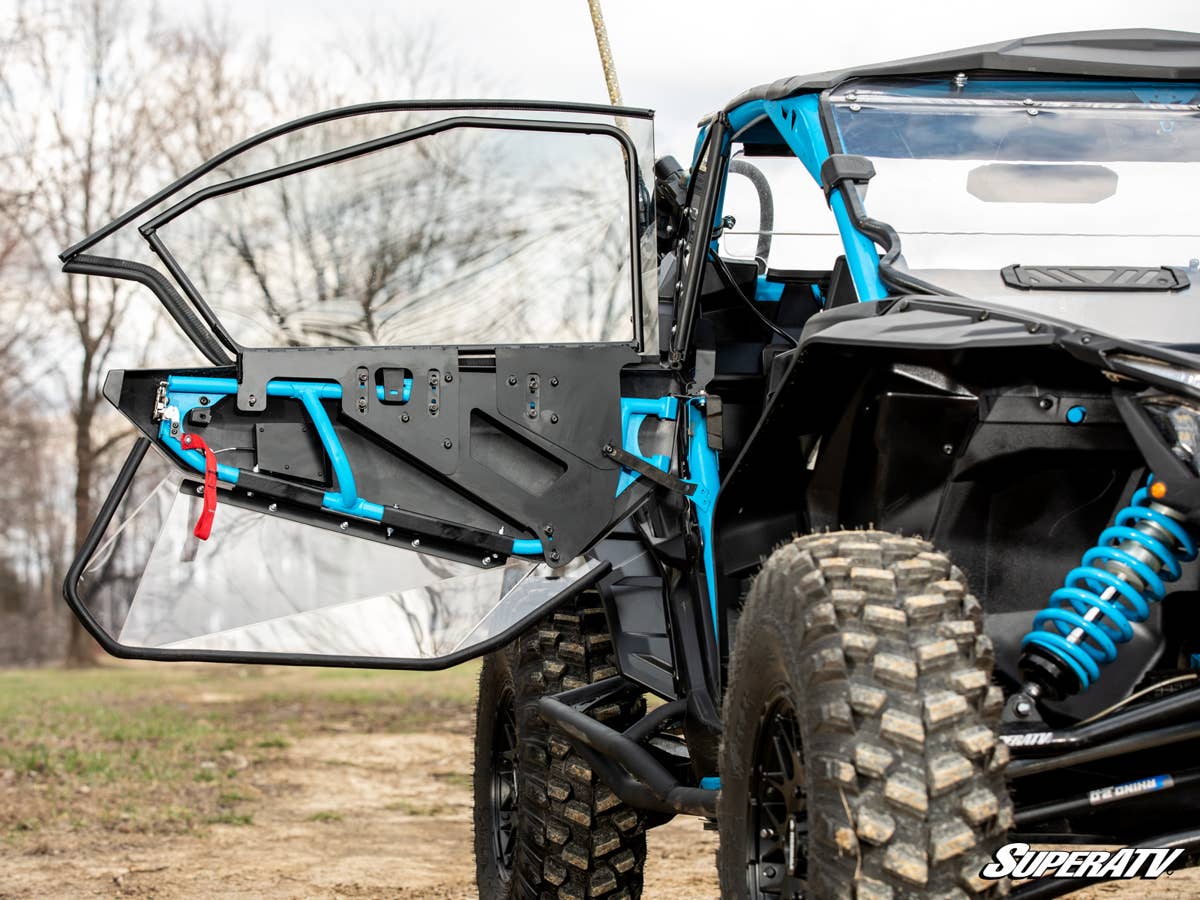 SuperATV Can-Am Maverick X3 Hard Cab Enclosure Upper Doors SuperATV Can-Am Maverick X3 Hard Cab Enclosure Upper Doors