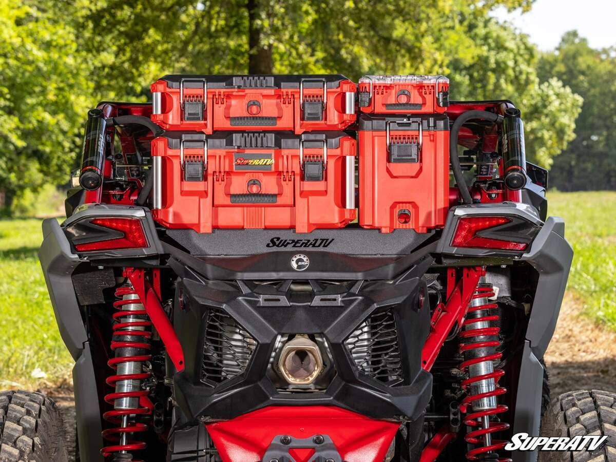 SuperATV Can-Am Maverick X3 Milwaukee Compatible Bed Mount