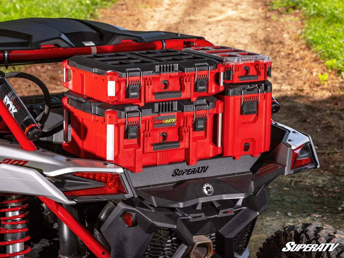 SuperATV Can-Am Maverick X3 Milwaukee Compatible Bed Mount