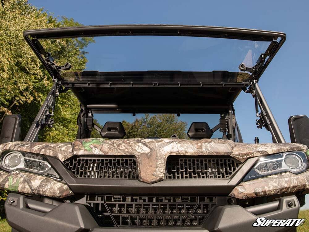 SuperATV CF Moto U Force 1000 Flip Windshield
