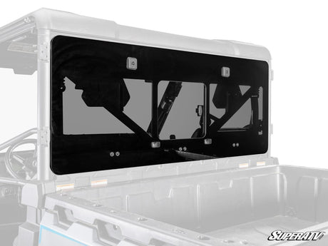 SuperATV CF Moto UForce 1000 Glass Sliding Rear Windshield