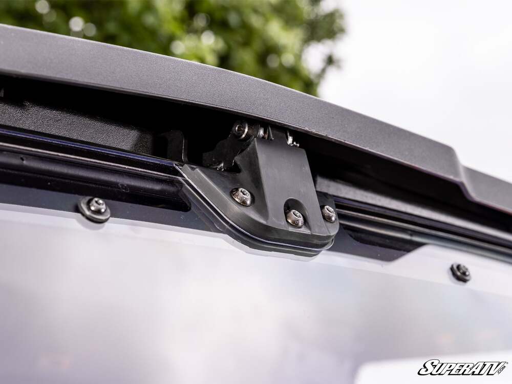 SuperATV CF Moto UForce U10 Pro Scratch-Resistant Flip Windshield