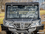 SuperATV CFMoto UForce 1000 MaxDrive Power Flip Glass Windshield