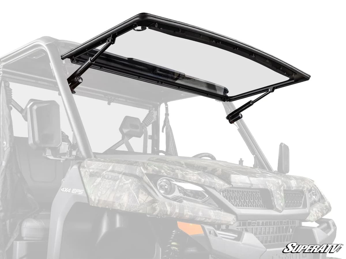 SuperATV CFMOTO UForce 1000 MaxDrive Power Flip Windshield