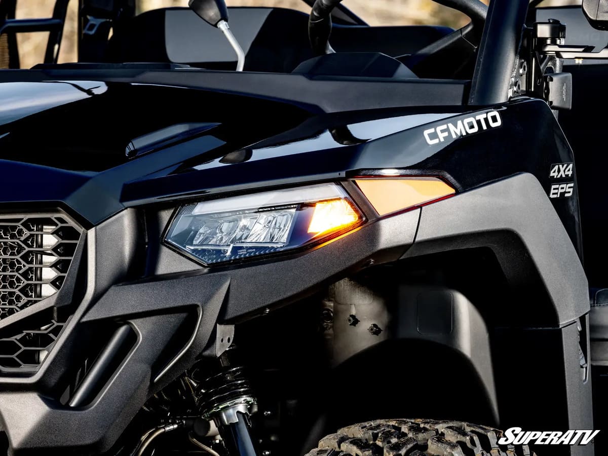 SuperATV CFMOTO UForce 600 Deluxe Self-Canceling Turn Signal Kit