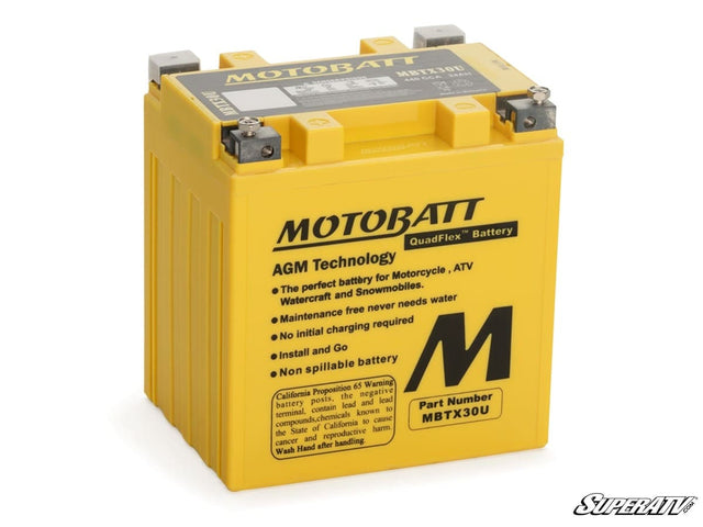 SuperATV Cfmoto Uforce Motobatt Battery Replacement