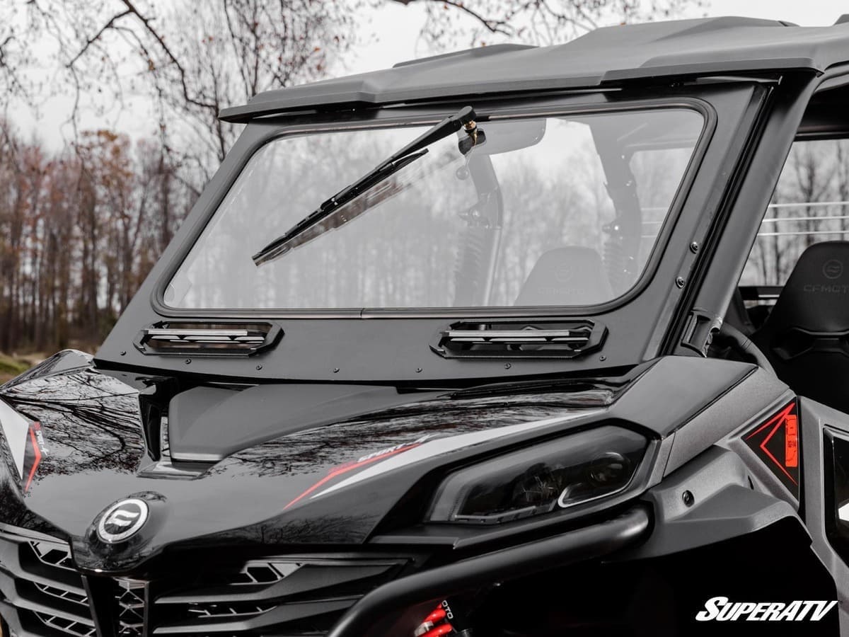 SuperATV CFMoto ZForce 800 Trail Glass Windshield